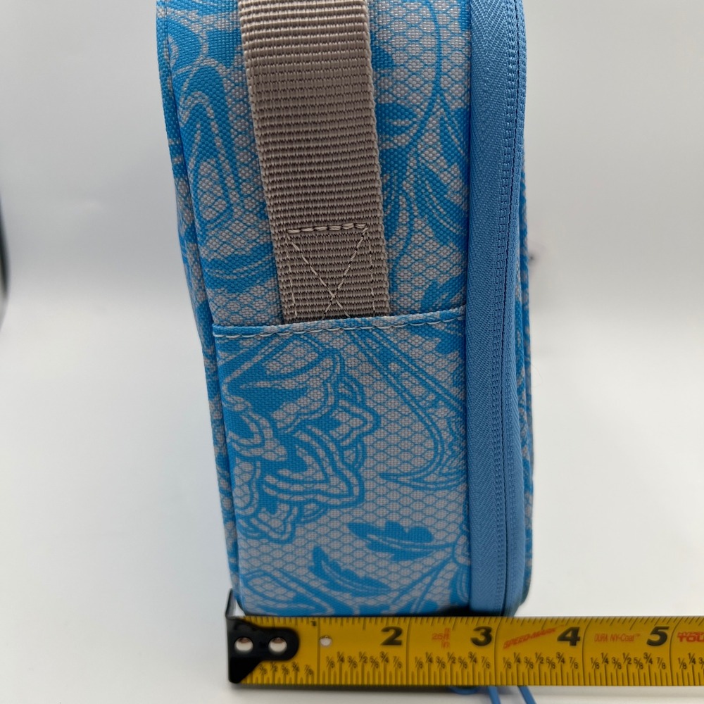 NWT Nike Hard Shell Lunch Box Ghost Blue Floral Paisley Insulated Back to School - Picture 10 of 10